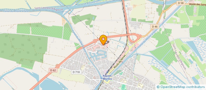 localisation de l'entreprise MENUISERIE CHAPTAL  AIGUES-MORTES