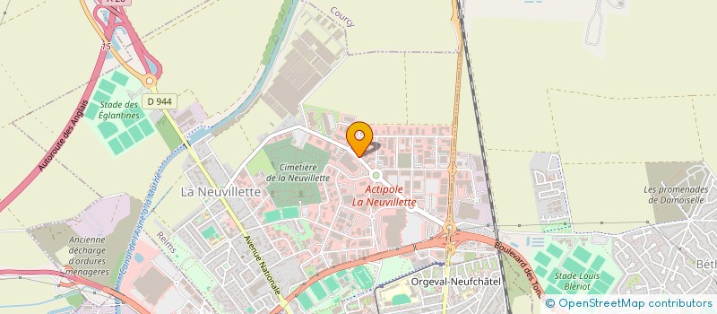 localisation de l'entreprise MENUISERIE CONCEPT ALUMINIUM à REIMS