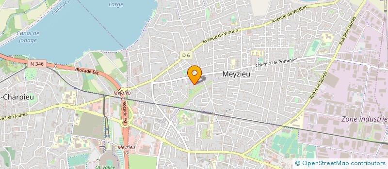localisation de l'entreprise MENUISERIE CONFIANCE  MEYZIEU