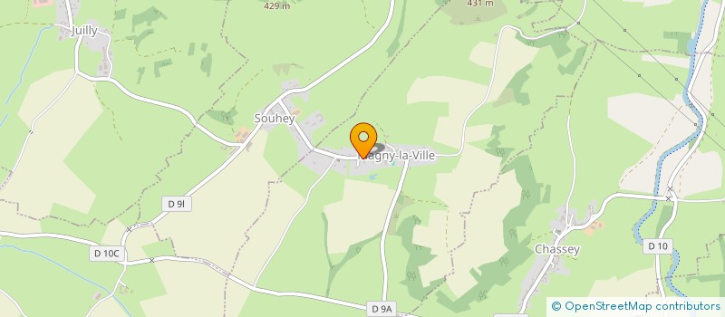 localisation de l'entreprise MENUISERIE & CREATION PROST  MAGNY-LA-VILLE