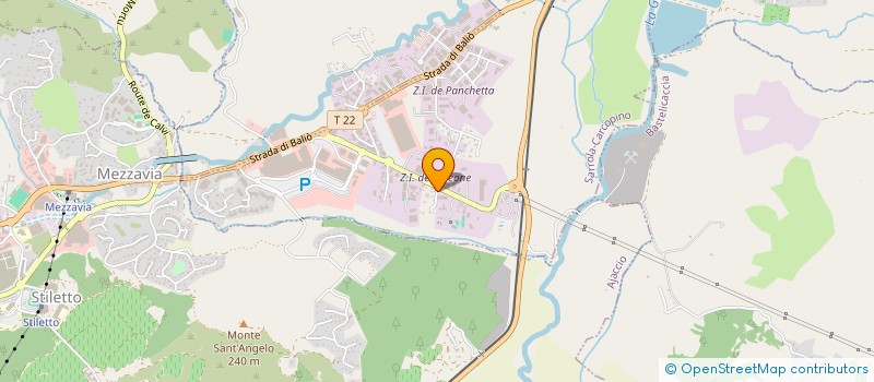 localisation de l'entreprise MENUISERIE CRISTIANI  SARROLA-CARCOPINO