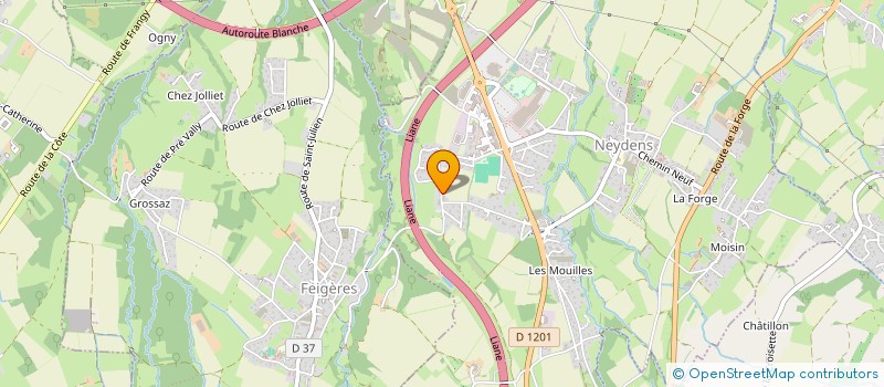 localisation de l'entreprise MENUISERIE CUSIN  NEYDENS