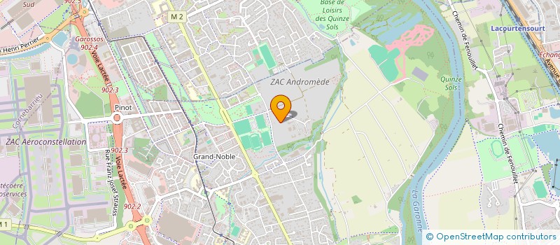 localisation de l'entreprise MENUISERIE D AUJOURD'HUI à BLAGNAC
