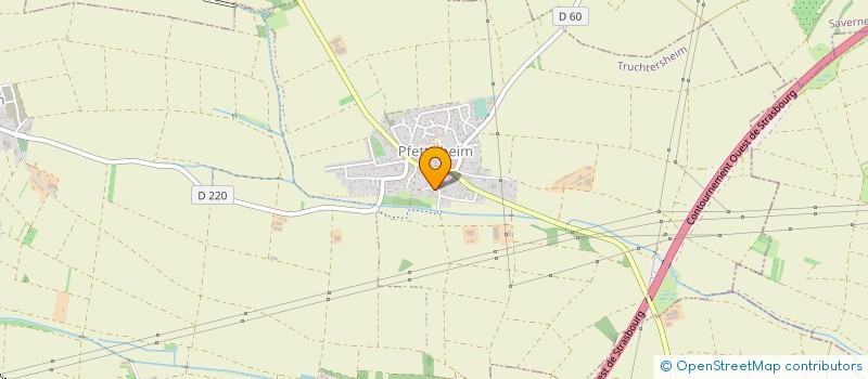 localisation de l'entreprise MENUISERIE DE LA FERME à TRUCHTERSHEIM