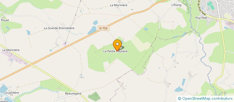 localisation de l'entreprise MENUISERIE DES 3 PROVINCES à BRUFFIERE (LA)