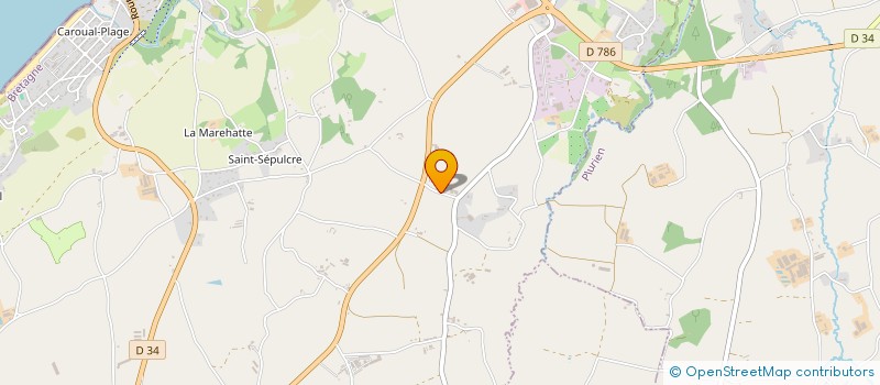 localisation de l'entreprise MENUISERIE DES CAPS à ERQUY