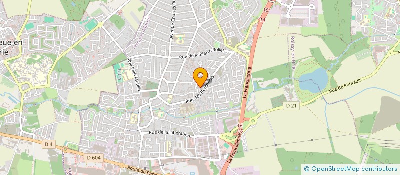 localisation de l'entreprise MENUISERIE DISTRIBUTION SEINE ET MARNE à PONTAULT-COMBAULT
