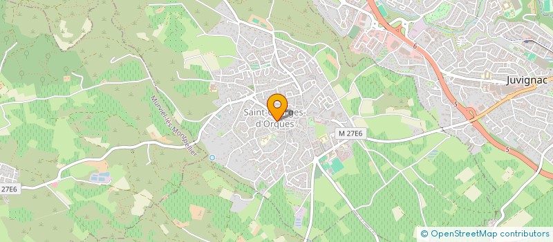 localisation de l'entreprise MENUISERIE DU BATIMENT ET DE L HABITAT à SAINT-GEORGES-D'ORQUES