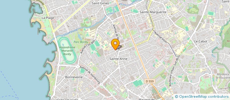 localisation de l'entreprise MENUISERIE DU CHENE ROUGE à MARSEILLE