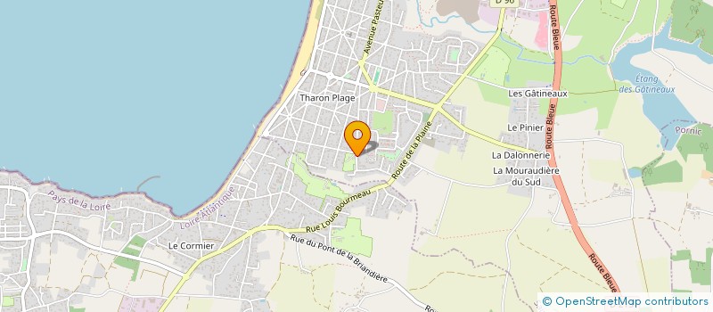 localisation de l'entreprise MENUISERIE DU LITTORAL  SAINT-MICHEL-CHEF-CHEF