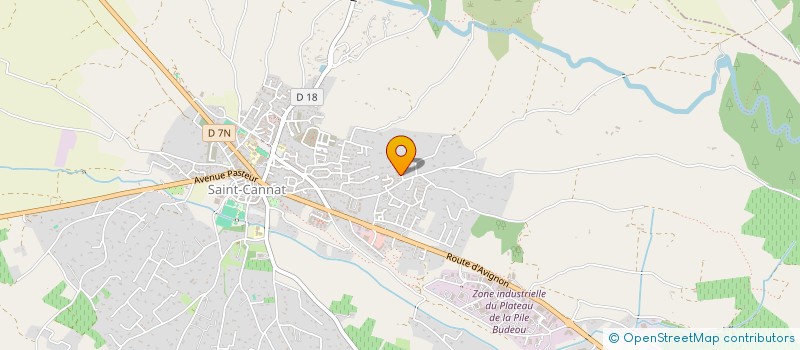 localisation de l'entreprise MENUISERIE DU MIDI  SAINT-CANNAT