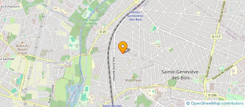 localisation de l'entreprise MENUISERIE DU VAL D ORGE  SAINT-MICHEL-SUR-ORGE