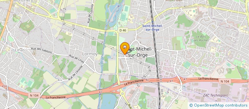 localisation de l'entreprise MENUISERIE DULAR  SAINT-MICHEL-SUR-ORGE