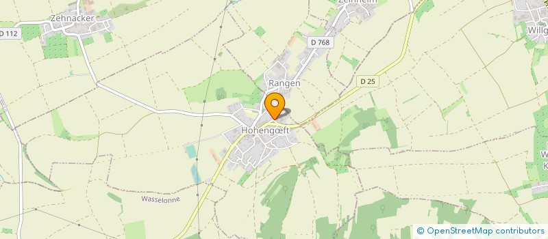 localisation de l'entreprise MENUISERIE EBENISTERIE AGCEMENT BUCHY  HOHENGFT