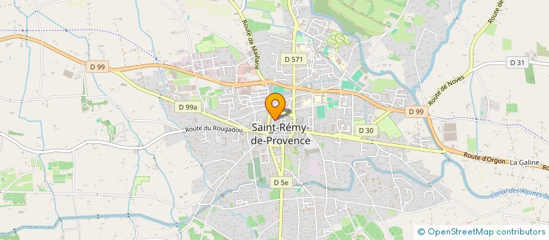 localisation de l'entreprise MENUISERIE EBENISTERIE CONTI ET MARCEL à ST REMY DE PROVENCE