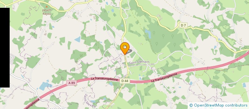 localisation de l'entreprise MENUISERIE EBENISTERIE DU ROY  SAINT-CLEMENT