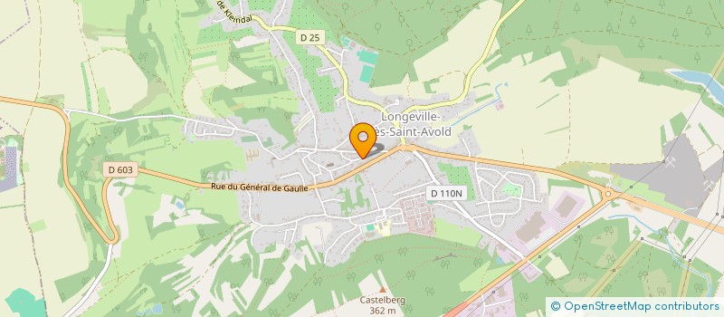 localisation de l'entreprise MENUISERIE EBENISTERIE NOE  LONGEVILLE-LES-SAINT-AVOLD