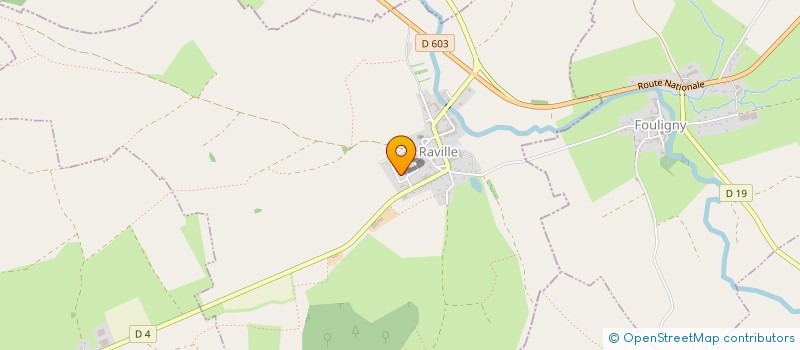 localisation de l'entreprise MENUISERIE EBENISTERIE PONCELET  SERVIGNY-LES-RAVILLE