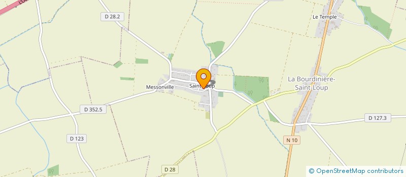 localisation de l'entreprise MENUISERIE EBENISTERIE ROQUET à FRESNAY-LE-COMTE