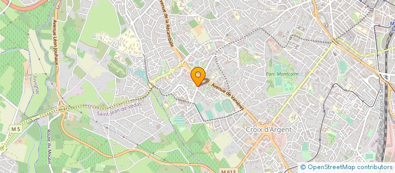 localisation de l'entreprise MENUISERIE EBENISTERIE SALVADOR à MONTPELLIER