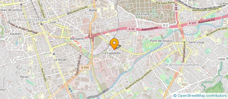 localisation de l'entreprise MENUISERIE ET MODELAGE DU SUD-EST à MARSEILLE