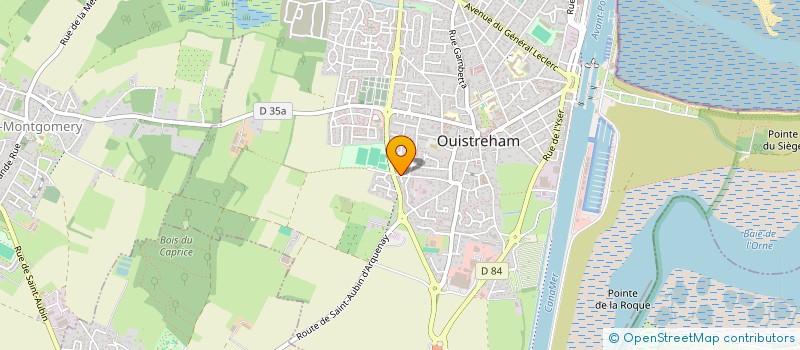 localisation de l'entreprise MENUISERIE FONDIMARE à OUISTREHAM