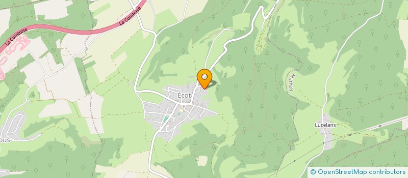 localisation de l'entreprise MENUISERIE GARRESSUS  REMONDANS-VAIVRE