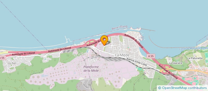 localisation de l'entreprise MENUISERIE GENERALE  CHATEAUNEUF-LES-MARTIGUES