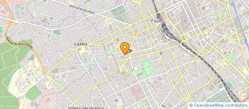 localisation de l'entreprise MENUISERIE GENERALE LORRAINE à NANCY