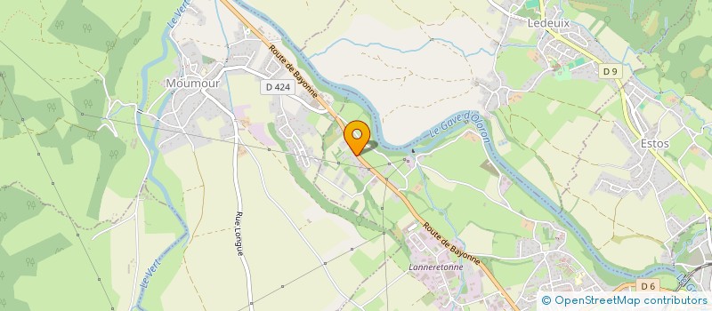 localisation de l'entreprise MENUISERIE GENERALE PYRENEES  MOUMOUR