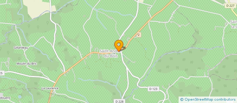 localisation de l'entreprise MENUISERIE GSR  LA REOLE