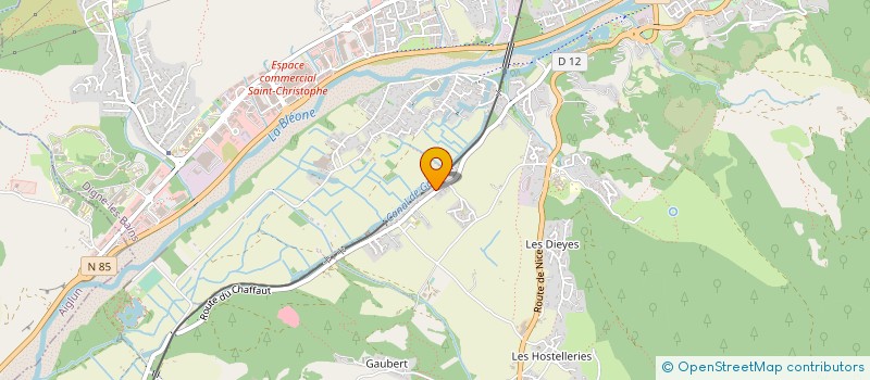 localisation de l'entreprise MENUISERIE GUICHARD THIERRY à DIGNE-LES-BAINS