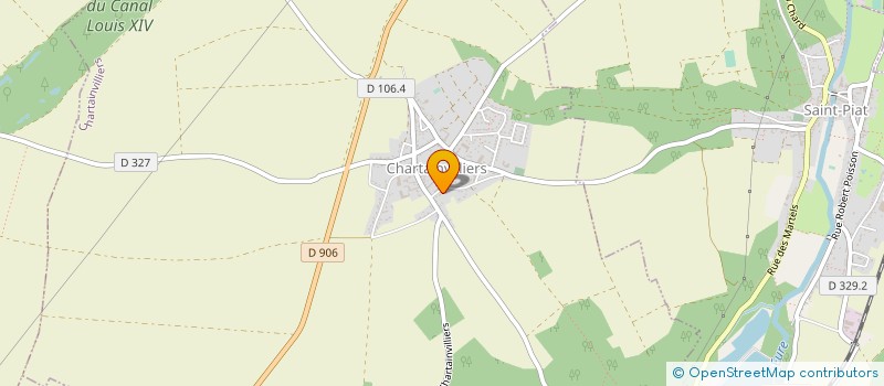 localisation de l'entreprise MENUISERIE HATON à CHARTAINVILLIERS