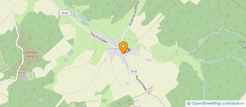 localisation de l'entreprise MENUISERIE HENRY  OUDRENNE