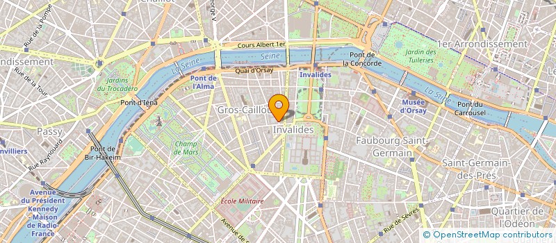 localisation de l'entreprise MENUISERIE JEAN-PIERRE à PARIS