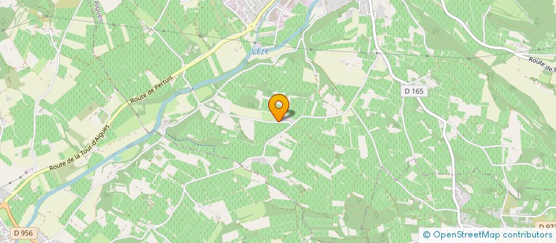 localisation de l'entreprise MENUISERIE JK à LA TOUR-D'AIGUES
