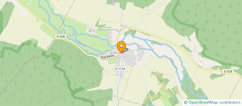 localisation de l'entreprise MENUISERIE JOLY  VANVEY