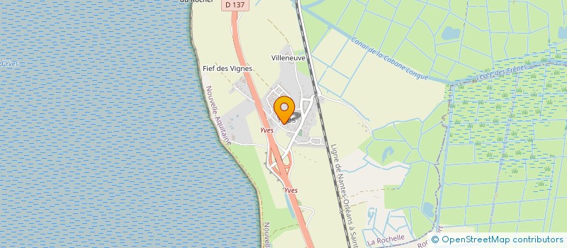 localisation de l'entreprise MENUISERIE JUDIC  YVES