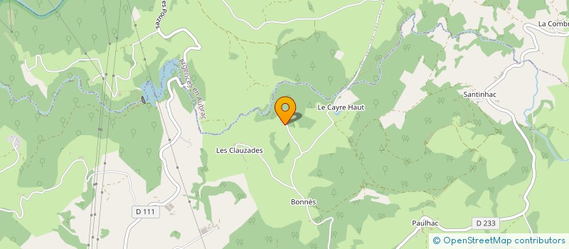 localisation de l'entreprise MENUISERIE JULIEN  SAINT-AMANS-DES-COTS