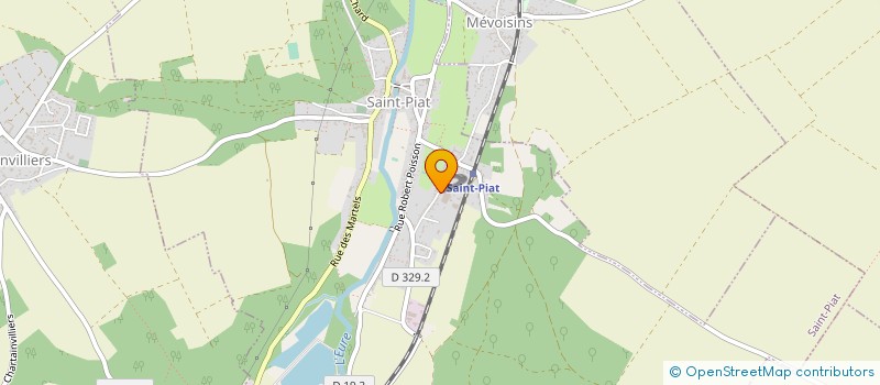 localisation de l'entreprise MENUISERIE L. BOURGUET  SAINT-PIAT