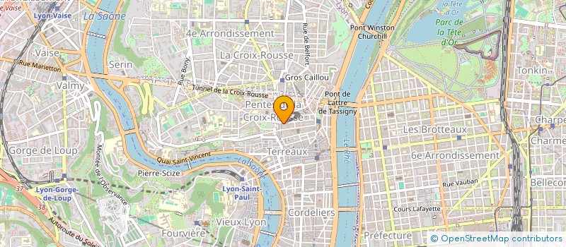 localisation de l'entreprise MENUISERIE L FLOUTTARD à LYON
