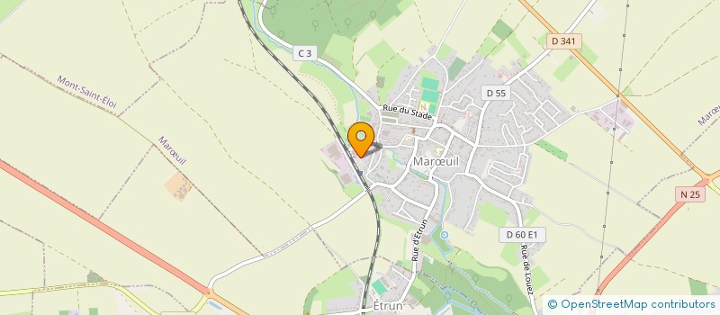 localisation de l'entreprise MENUISERIE LACROIX  MARUIL