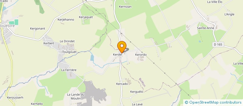 localisation de l'entreprise MENUISERIE LE BRETON à BULEON