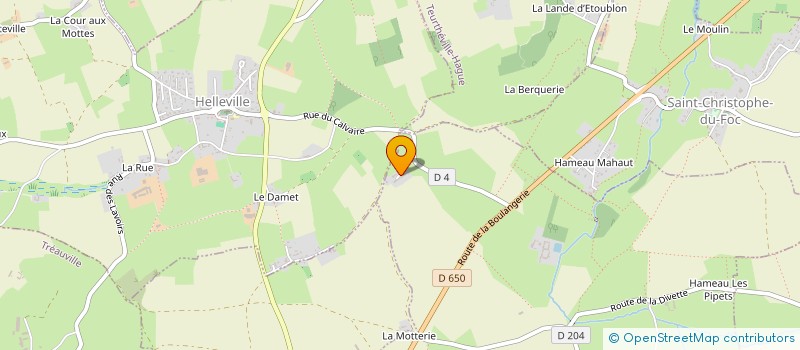 localisation de l'entreprise MENUISERIE LE COUTOUR  SOTTEVILLE