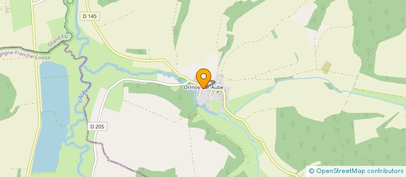 localisation de l'entreprise MENUISERIE LES FORTELLES à LATRECEY-ORMOY-SUR-AUBE