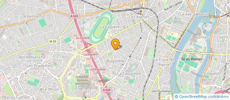 localisation de l'entreprise MENUISERIE LES NOZES à TOULOUSE