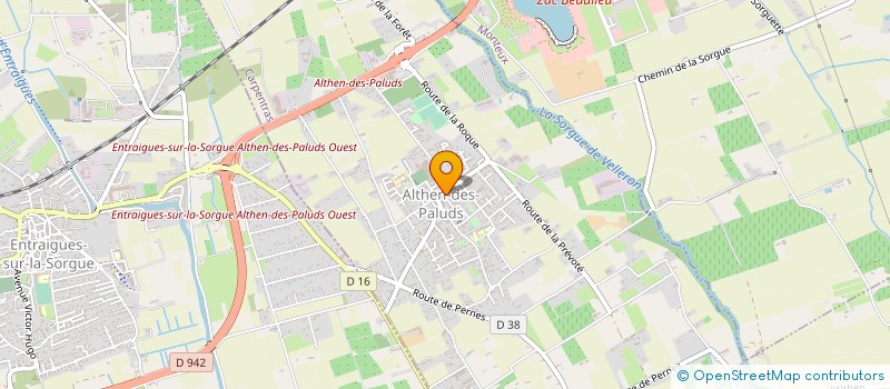 localisation de l'entreprise MENUISERIE LLORET ET FILS à ALTHEN-DES-PALUDS