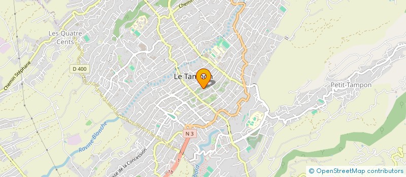 localisation de l'entreprise MENUISERIE LM POSE  LE TAMPON