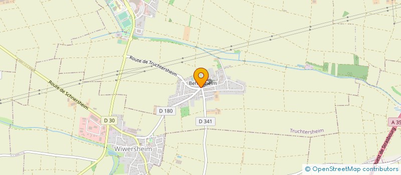 localisation de l'entreprise MENUISERIE LORENTZ à TRUCHTERSHEIM