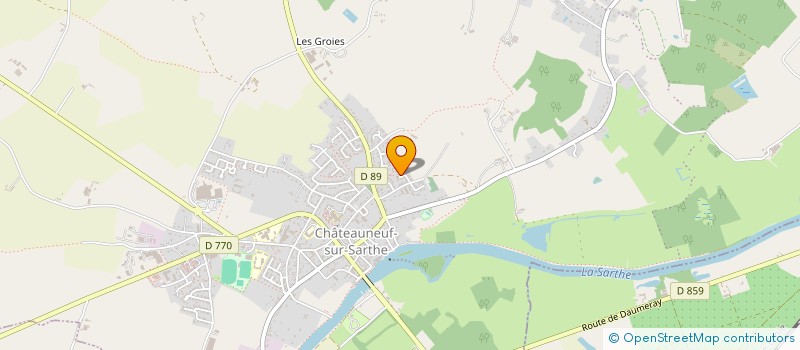 localisation de l'entreprise MENUISERIE MACONNERIE GENERALE  LES HAUTS-D'ANJOU